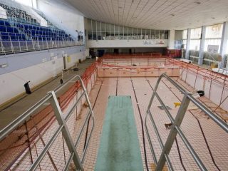 BDK Architects Win 2021 Collaboration Award for Fort Regent Swimming Pool Demolition